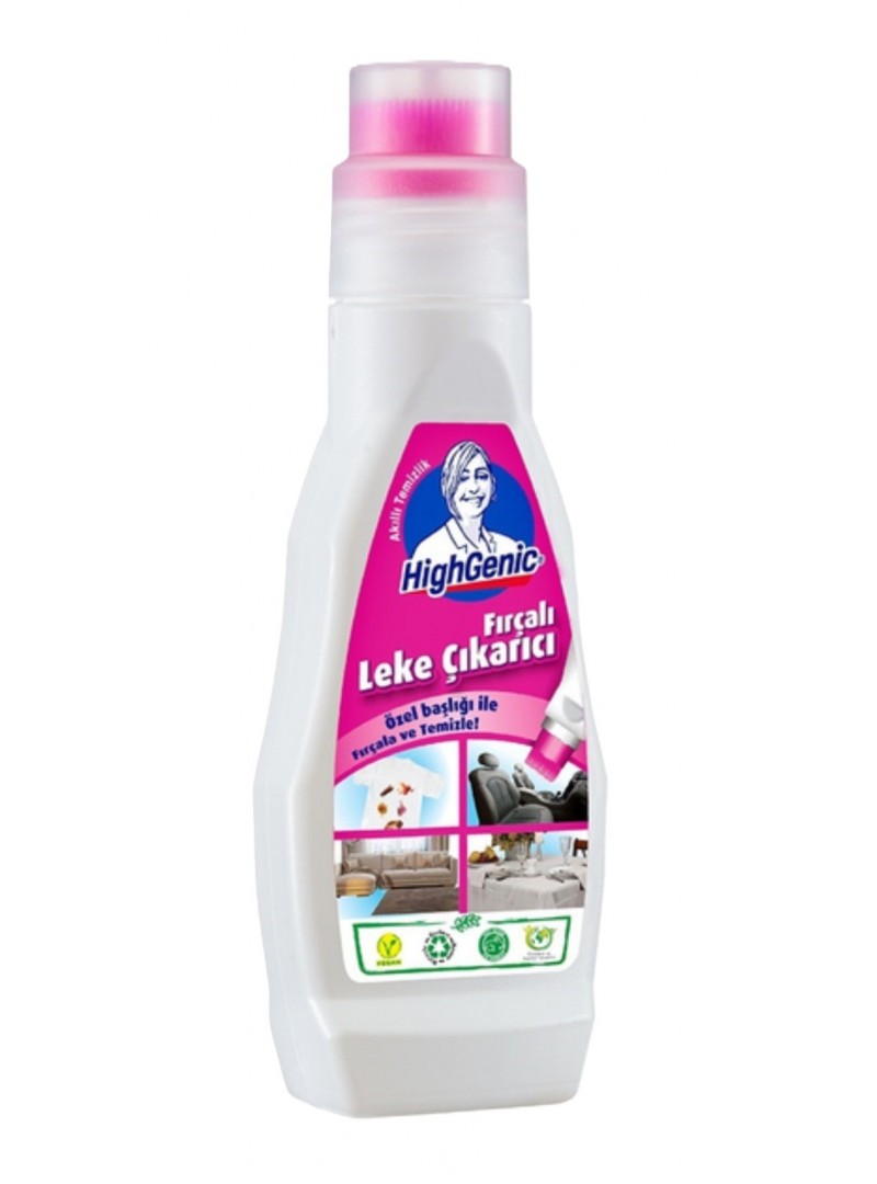 HighGenic dėmių šalinimo valiklis su aplikatoriumi. Dėl specialios formulės pašalina sunkias įsisenėjusias dėmes iš įvairių audinių. 200ml. HighGenic dėmių šalinimo valiklis su aplikatoriumi. Dėl specialios formulės pašalina sunkias įsisenėjusias dėmes iš įvairių audinių. 200ml.