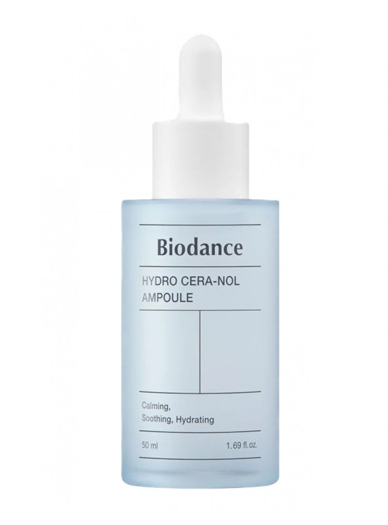 Biodance Hydro Cera-Nol Ampoule – intensyviai drėkinantis ir raminantis veido serumas, skirtas atkurti odos drėgmės balansą ir stiprinti natūralų apsauginį barjerą. Biodance Hydro Cera-Nol Ampoule – intensyviai drėkinantis ir raminantis veido serumas, skirtas atkurti odos drėgmės balansą ir stiprinti natūralų apsauginį barjerą.